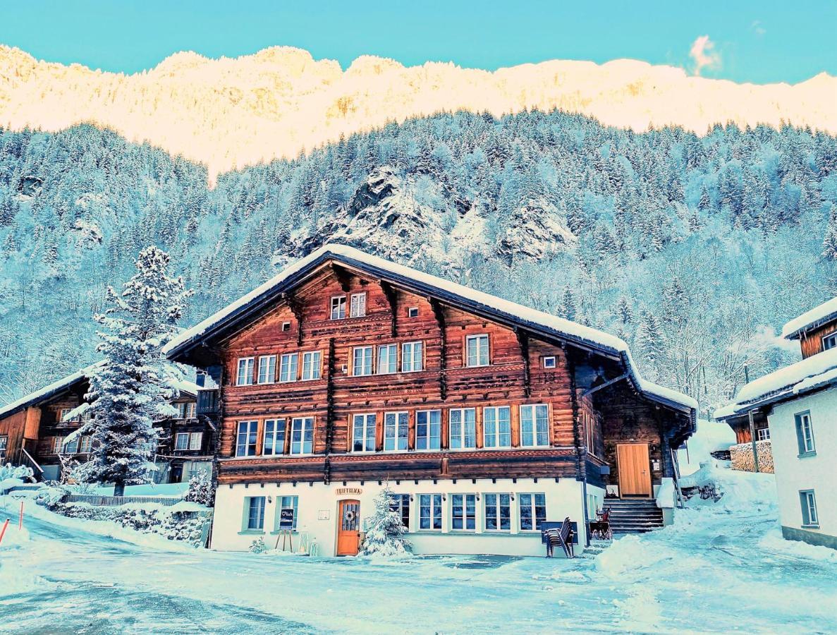 Bed and Breakfast Triftblick Gadmen Экстерьер фото